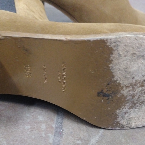 Saint Laurent Tan Suede Chelsea Boots - Picture 8 of 11